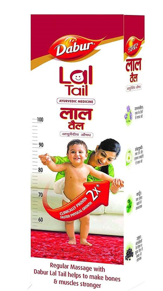Dabur Lal Tail - Ayurvedic Baby Massage Oil - 100 ml