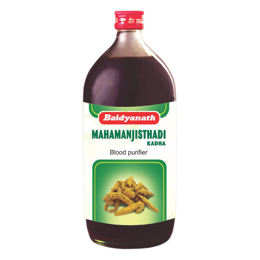 Baidyanath Jhansi Mahamanjisthadi Kadha - 450 ml - Pack of 1