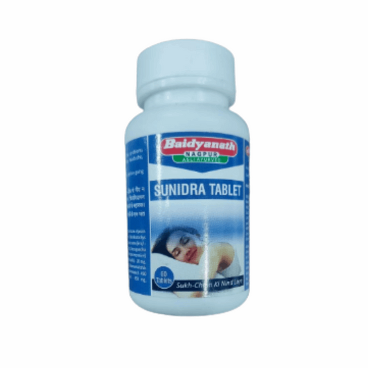 Baidyanath Sunidra Tablets - 60 tabs