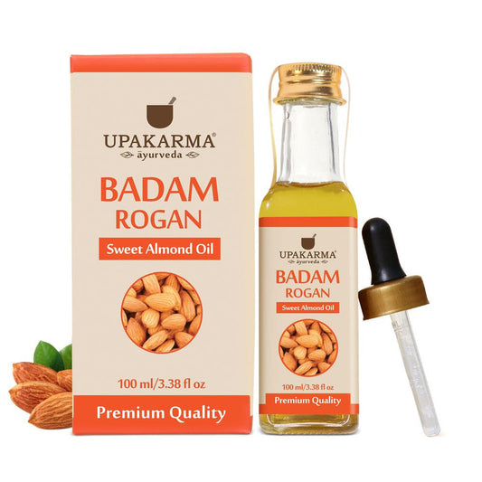 Upakarma Ayurveda Badam Rogan Sweet Almond Oil - 100 ml