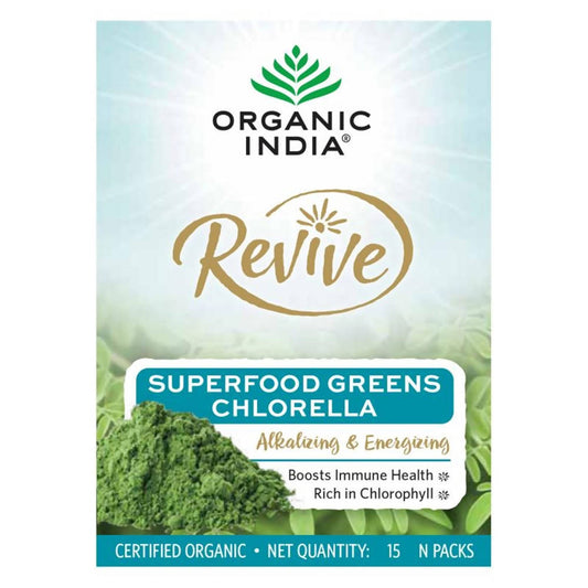 Organic India Revive Superfood Greens Chlorella