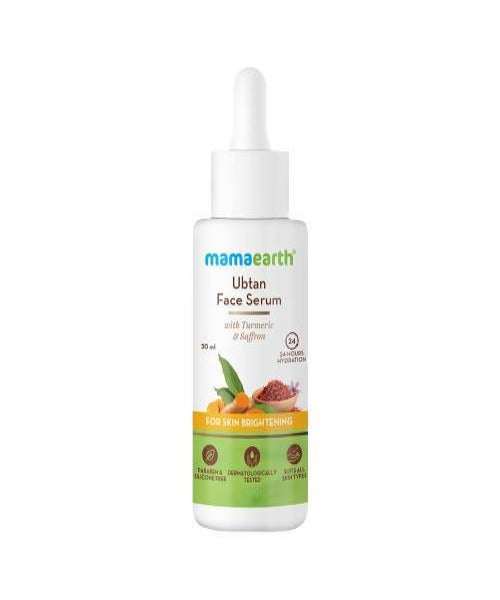 Mamaearth Ubtan Face Serum For Skin Brightening - 30 ml