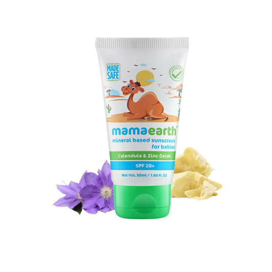 Mamaearth Mineral Based Sunscreen Cream For Babies - 50 ml