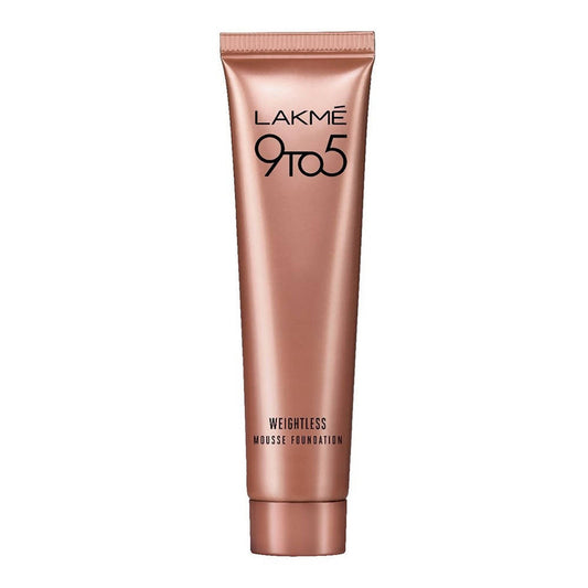 Lakme 9 to 5 Weightless Mousse Foundation - Rose Ivory - 6 GM