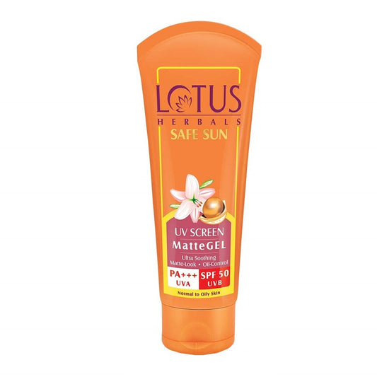 Lotus Herbals Safe Sun Invisible Matte Gel Sunscreen SPF 50 PA+++
