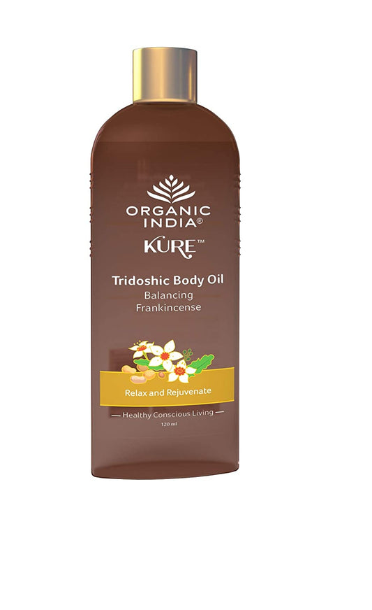 Organic India Kure Tridoshic Body Oil - Balancing Frankincense