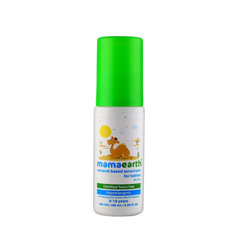 Mamaearth Mineral Based Sunscreen Lotion For Babies (0-10 Years) - 100 ml