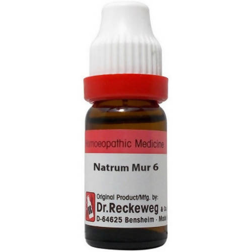 Dr. Reckeweg Natrum Mur Dilution - 6 CH - 11 ml - Pack of 1