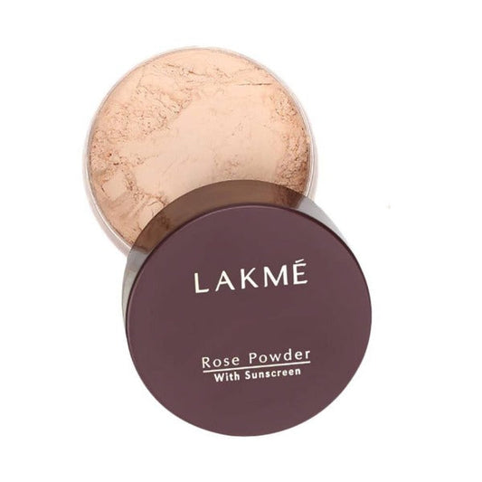 Lakme Rose Face Powder With Sunscreen - Soft Pink - Soft Pink