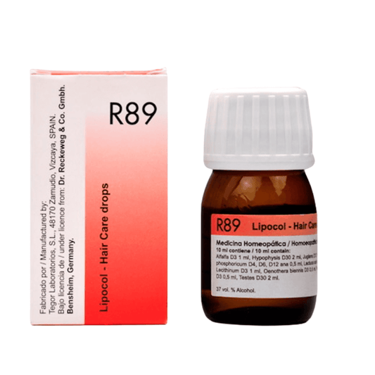 Dr. Reckeweg Lipocol R89 Hair Care Drops - 30 ml
