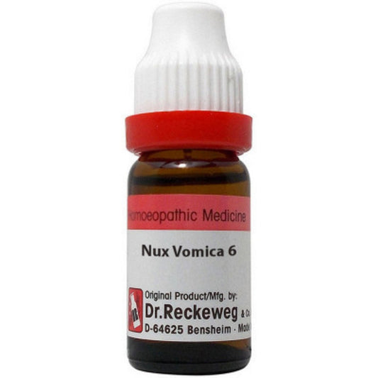 Dr. Reckeweg Nux Vomica Dilution - 6 CH - 11 ml - Pack of 1