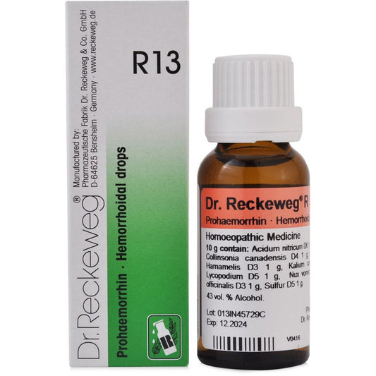 Dr. Reckeweg R13 Hemorrhoidal Drops - 22 ml