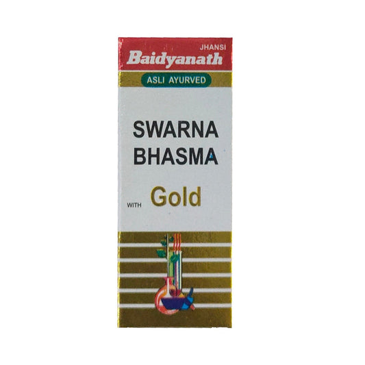 Baidyanath Jhansi Swarna Bhasma, 125 Mg