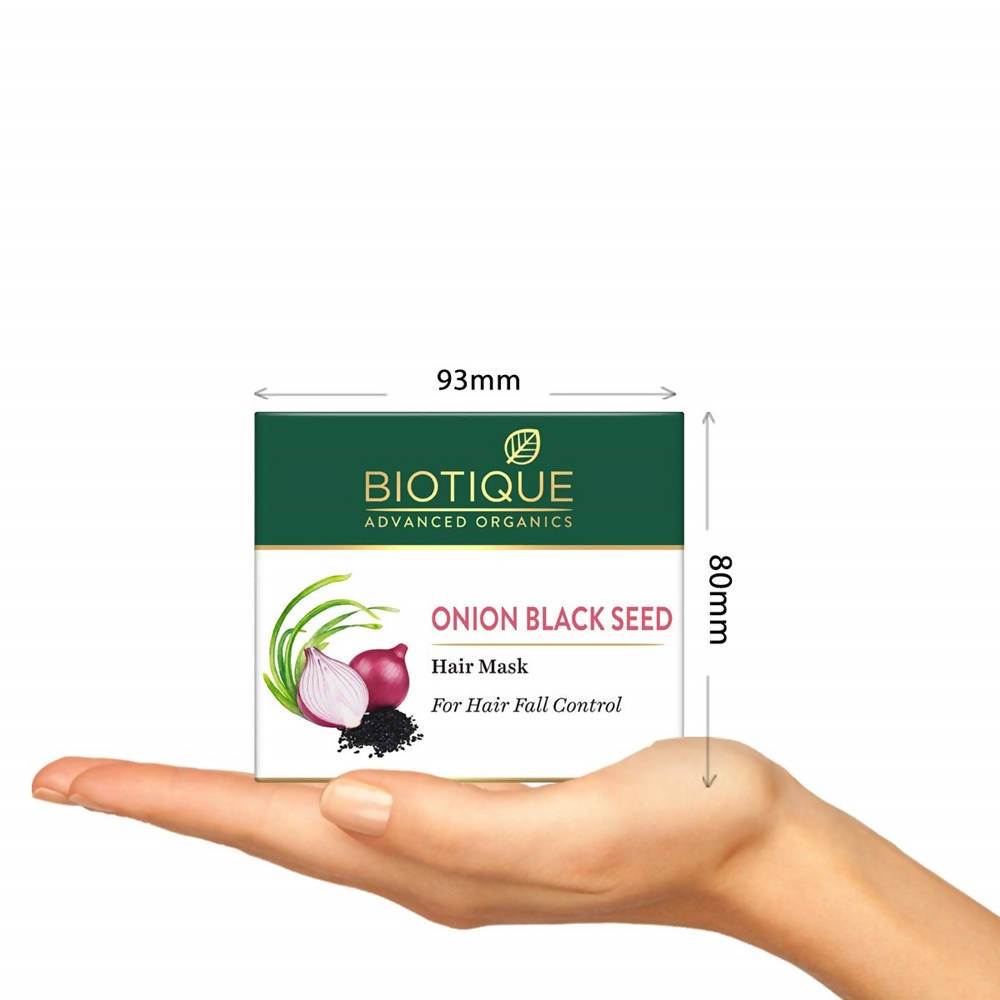 Biotique Advanced Organics Onion Black seed Hair Mask For Hair Fall Control