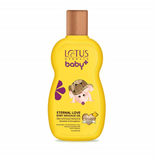 Lotus Herbals Baby+ Eternal Love Baby Massage Oil - 100 ml