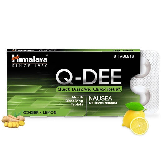 Himalaya Herbals Q-DEE Nausea Tablets - 8 Tablets - Amazon Abroad