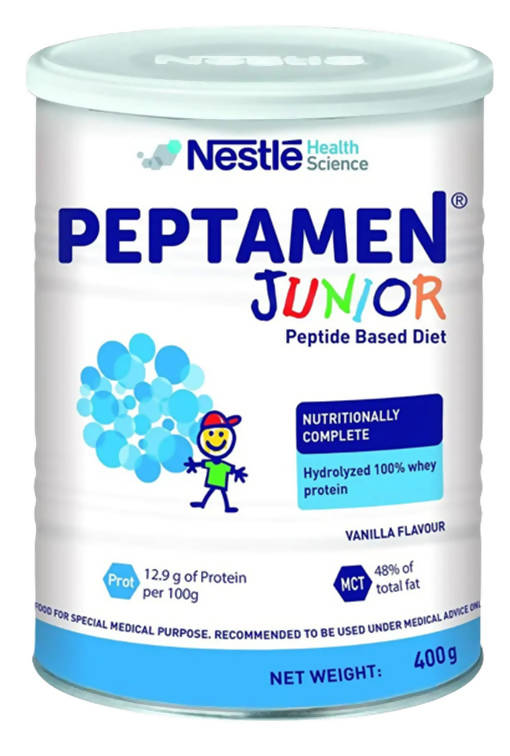 Nestle Peptamen Junior Peptide Based Diet Powder - Vanilla - 400 gm