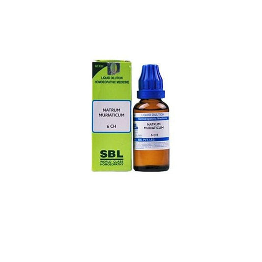 SBL Homeopathy Natrum Muriaticum Dilution