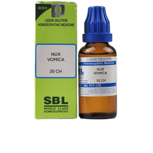 SBL Homeopathy Nux Vomica Dilution