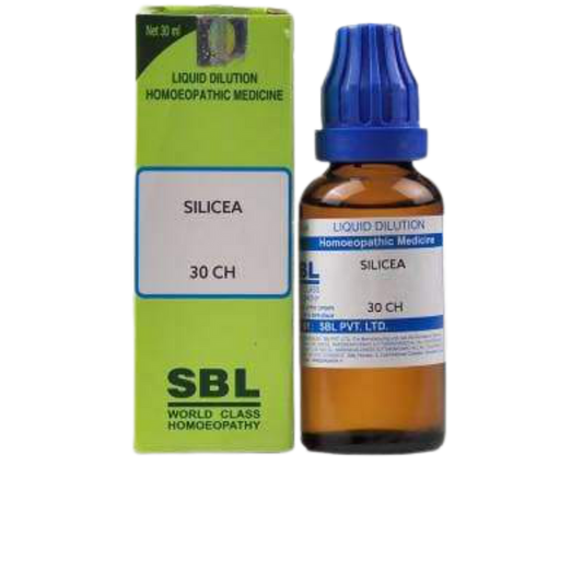 SBL Homeopathy Silicea Dilution - 30 CH - 30 ml