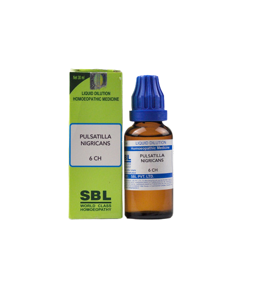 SBL Homeopathy Pulsatilla Nigricans Dilution