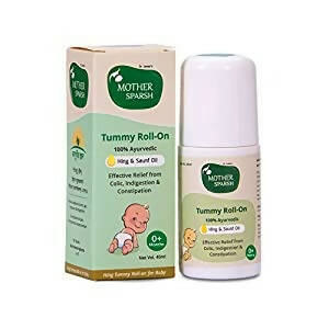 Mother Sparsh Tummy Roll On Hing & Saunf Oil - 40 ml