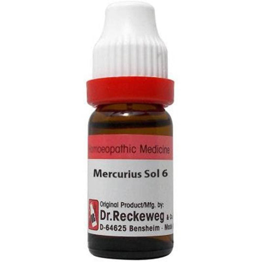 Dr. Reckeweg Mercurius Sol Dilution - 6 CH - 11 ml