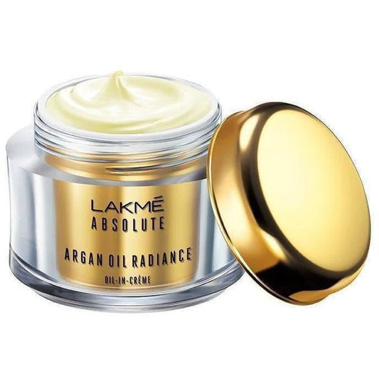 Lakme Absolute Argan Oil Radiance Oil-in-Creme - 50 gm