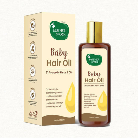 Mother Sparsh Baby Hair Oil - 100 ml