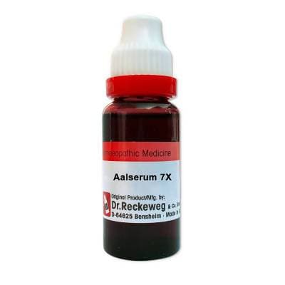 Dr. Reckeweg Aalserum 7X Mother Tincture Q - 20 ml - Pack of 1