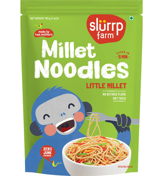 Slurrp Farm Little Millet Noodles - 192 gm