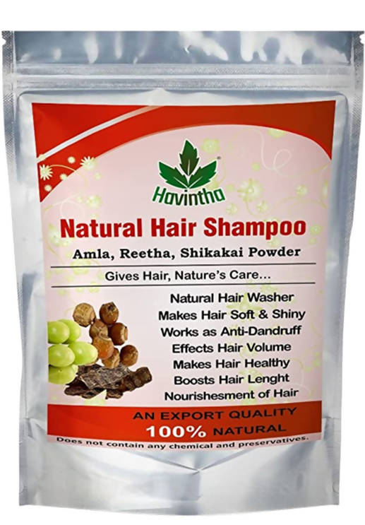 Havintha Amla, Reetha And Shikakai Powder Shampoo