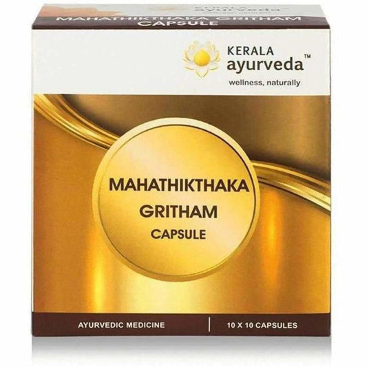 Kerala Ayurveda Mahathikthaka Gritham Capsule - 100 Capsules