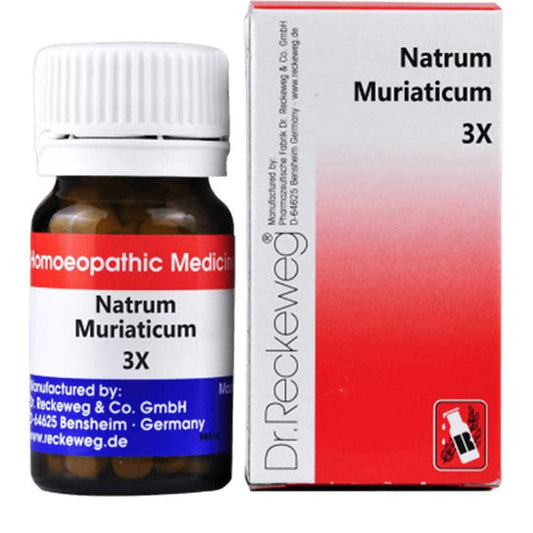 Dr. Reckeweg Natrum Muriaticum Tablets - 3X - 20 gm