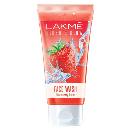 Lakme Blush & Glow Strawberry Freshness Gel Face Wash - 100 gm
