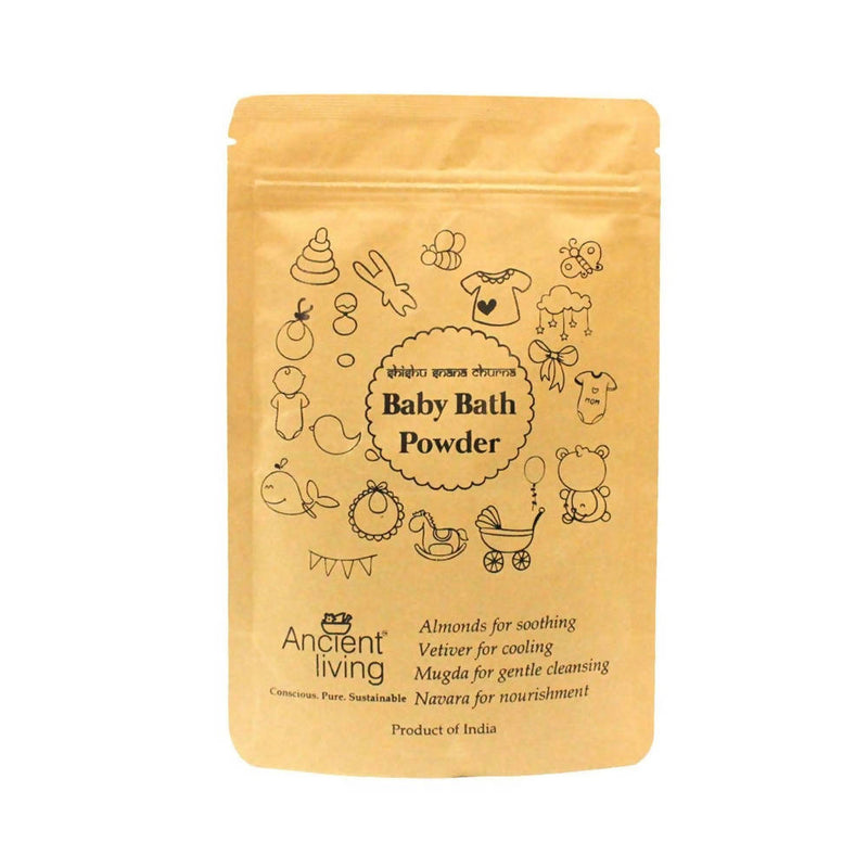 Ancient Living Baby Bath Powder - 100 gm