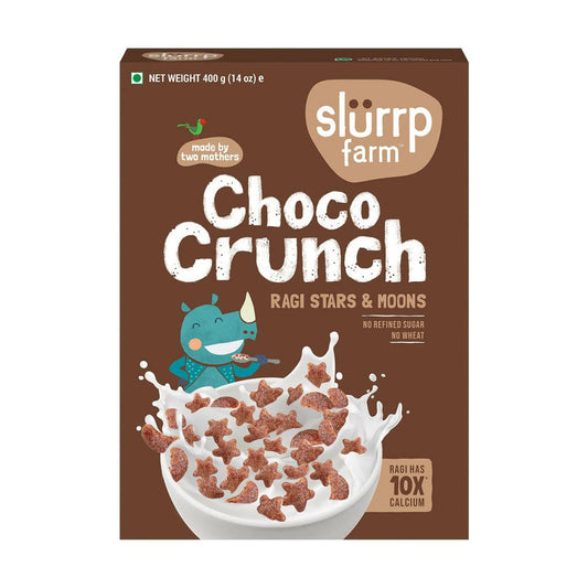Slurrp Farm Choco Crunch Chocolate Cereal - 400 gm