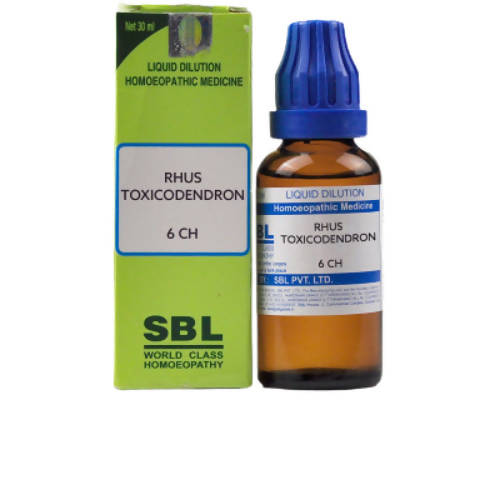 SBL Homeopathy Rhus Toxicodendron Dilution